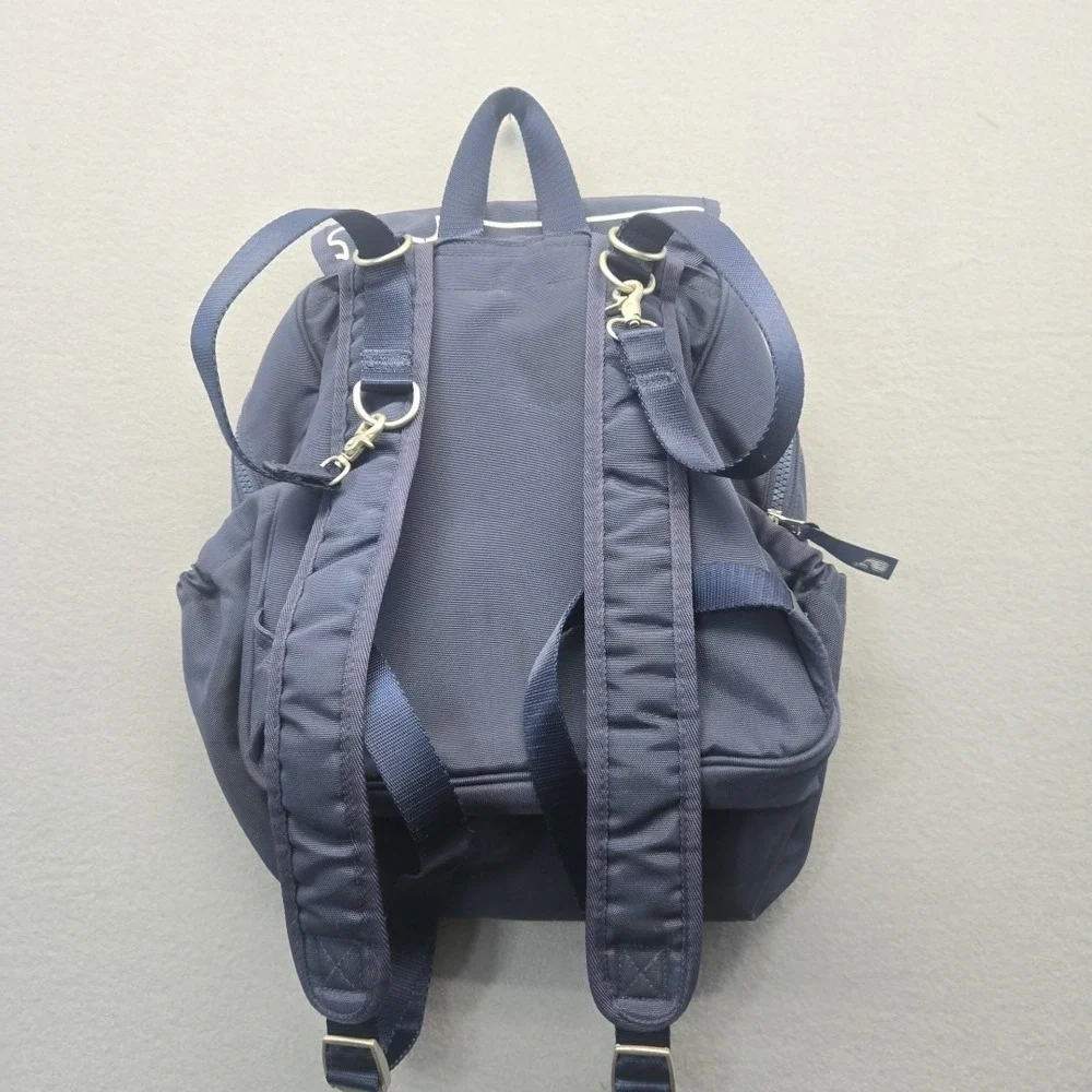 Vineyard Vines X‎ Target Diaper Bag Backpack & Changing Pad Navy Blue Whale Line
